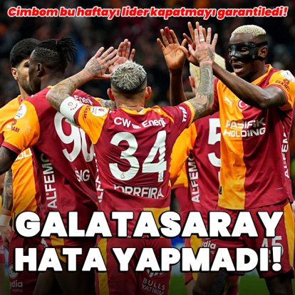 Galatasaray hata yapmadı!