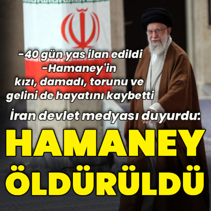 İran devlet medyası: Hamaney öldürüldü