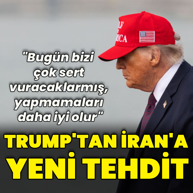 Trump'tan İran'a yeni tehdit