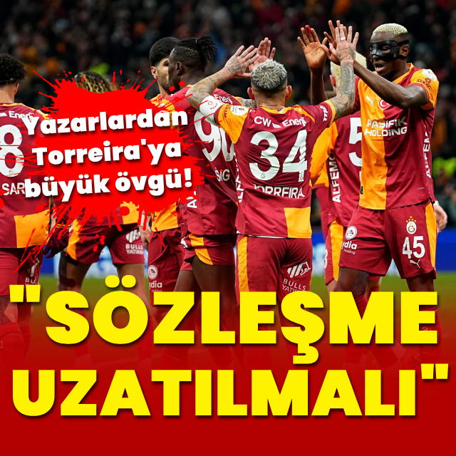 Yazarlardan Lucas Torreira'ya büyük övgü!