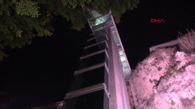 40 metrelik falezlerden düştü!