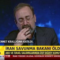 Hamaney'in ölümünü gözyaşlarıyla duyurdu