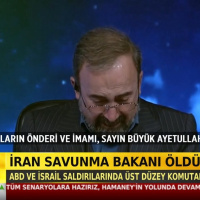 Hamaney'in ölümünü gözyaşlarıyla duyurdu