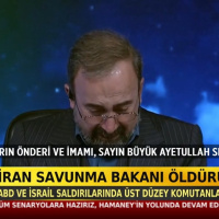 Hamaney'in ölümünü gözyaşlarıyla duyurdu