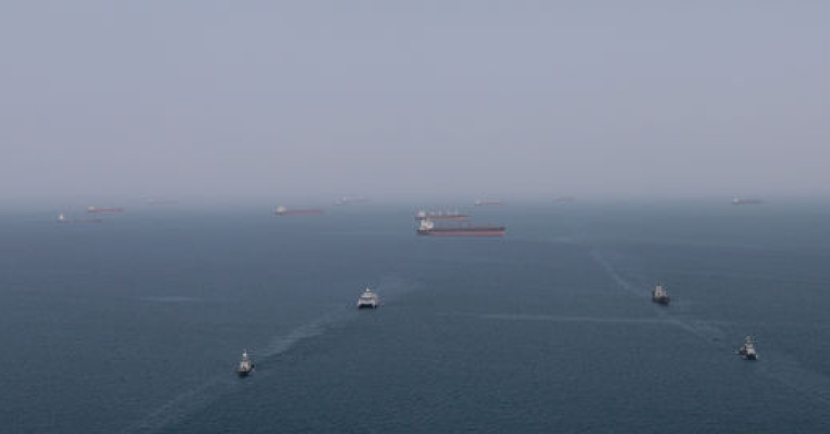 Türk Gemileri Hürmüz Boğazında Güvenlik Seviyesi Arttı