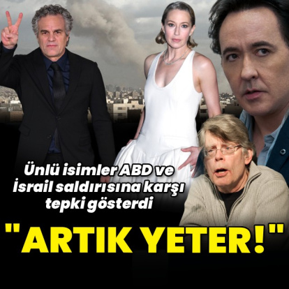 Ünlülerden İran saldırısına tepki