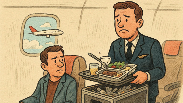 Uçaklarda yeni akım "yemeksiz" bağış kampanyası…