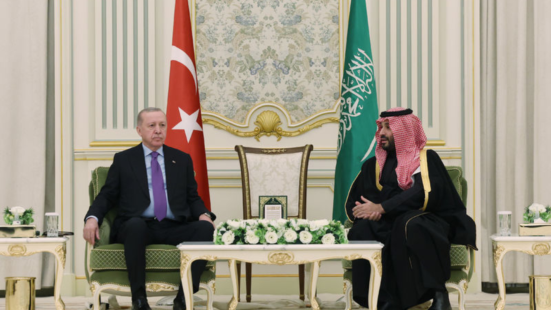 Cumhurbaşkanı Erdoğan, Suudi Arabistan Veliaht Prensi Selman ile Telefonda Görüştü