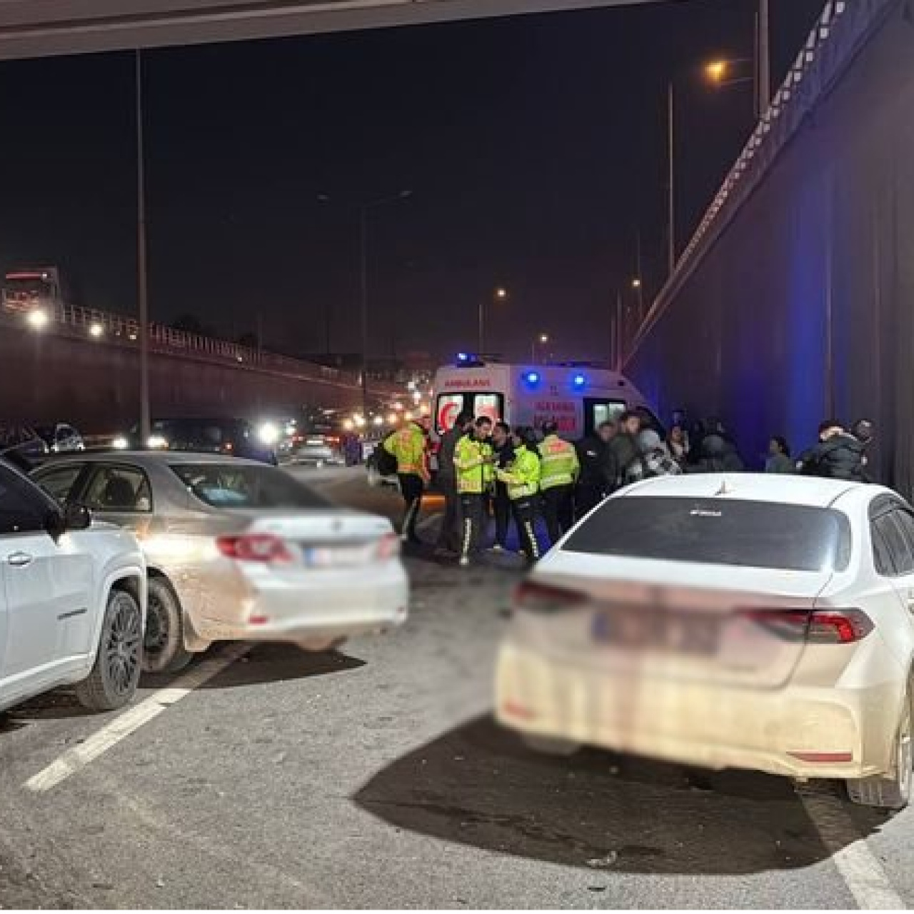 Gebze'de zincirleme kaza: 5 yaralı