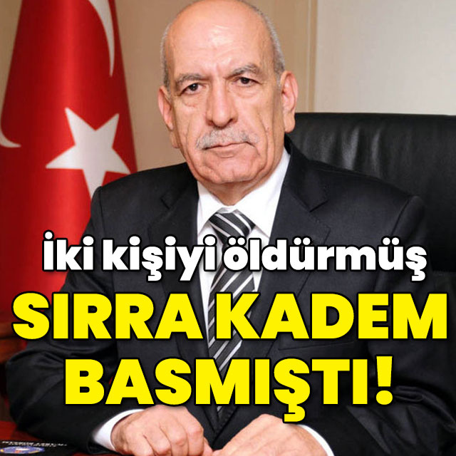 İki kişiyi öldürmüş sırra kadem basmıştı!