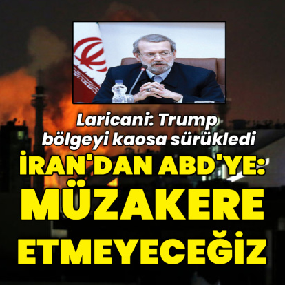 İran'dan ABD'ye mesaj: Müzakere etmeyeceğiz