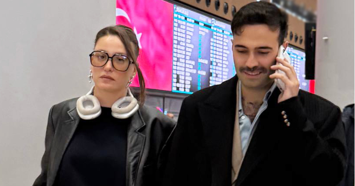 Serenay Sarıkaya ve Mert Demir Türkiye'ye Döndü