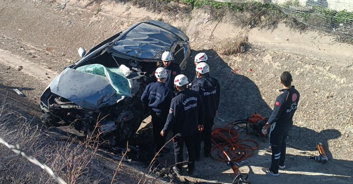 Şanlıurfa Otomobil Kazasında Sürücü Ölümü
