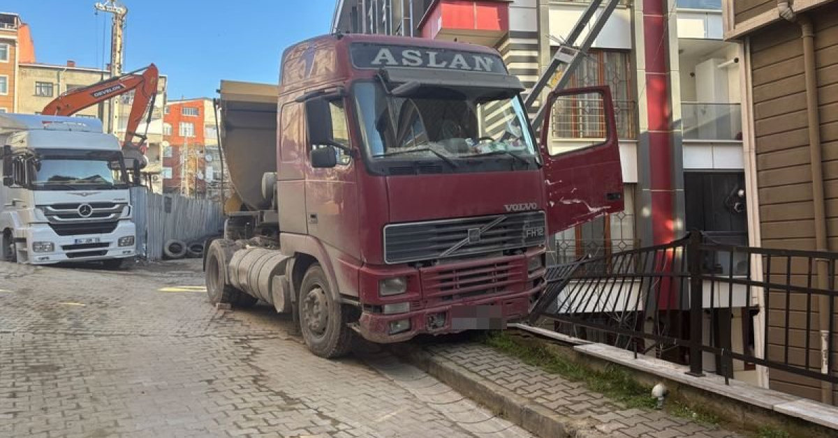 Kağıthane'de Hafriyat Kamyonu Sürücüsü Vefatı