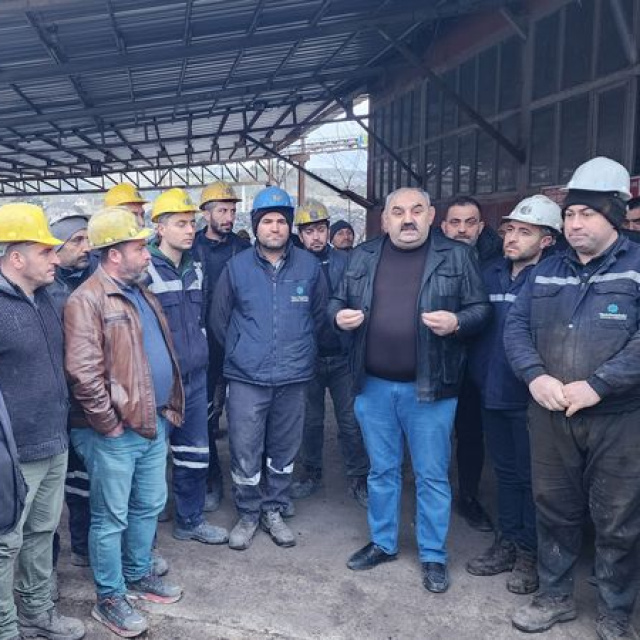 Amasya'daki işçilerin eylemi sona erdi