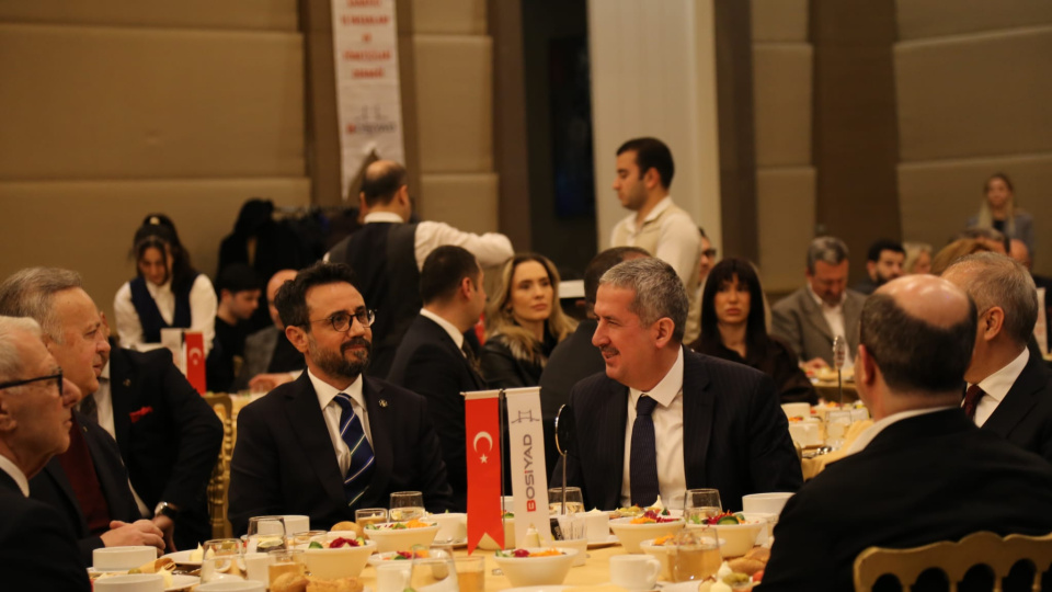BOSİYAD iftarında 396,5 milyar dolarlık ihracat vurgusu