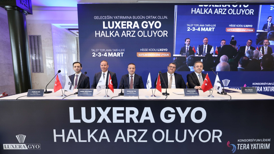 Luxera GYO halka arz oluyor