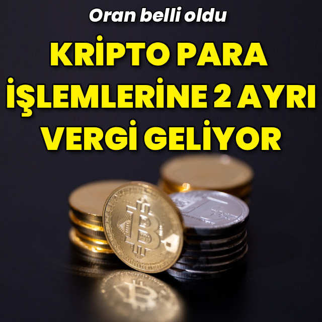 Kripto paraya vergiye yönelik tasarı TBMM'ye sunuldu