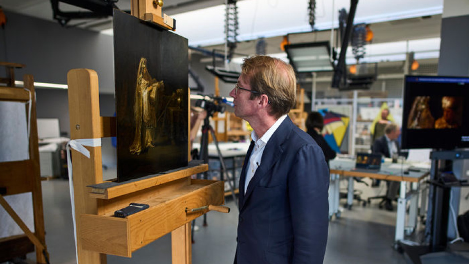 'Rembrandt'a ait olduğu ortaya çıktı