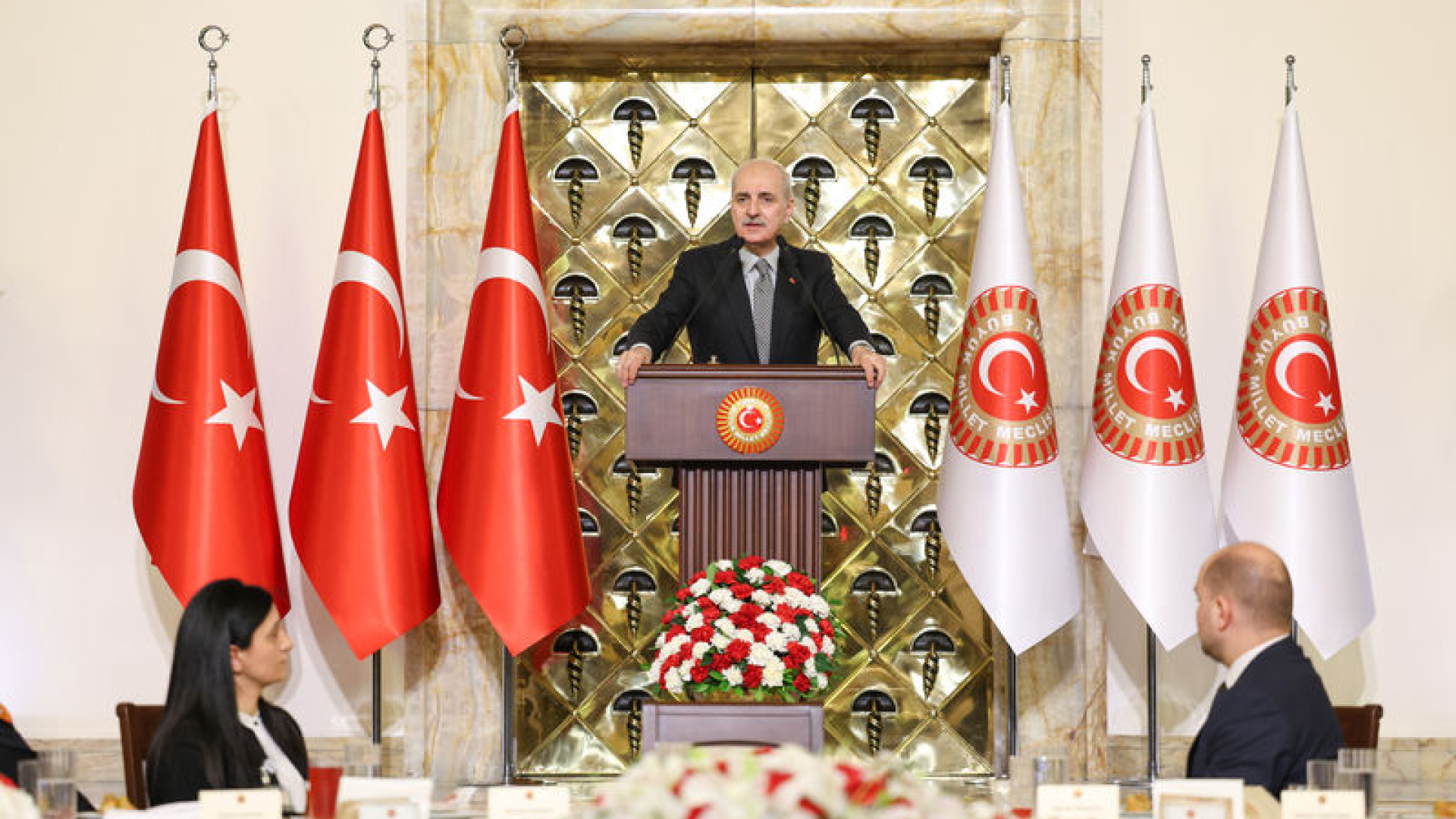 TBMM Başkanı Kurtulmuş: Türkiye artık terörün, çatışmanın ve şiddetin yeri olmasın