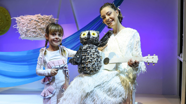 'Vay! Dedi Baykuş'da anne-kız aynı sahnede