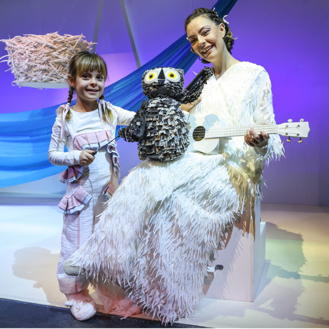 'Vay! Dedi Baykuş'ta anne-kız aynı sahnede