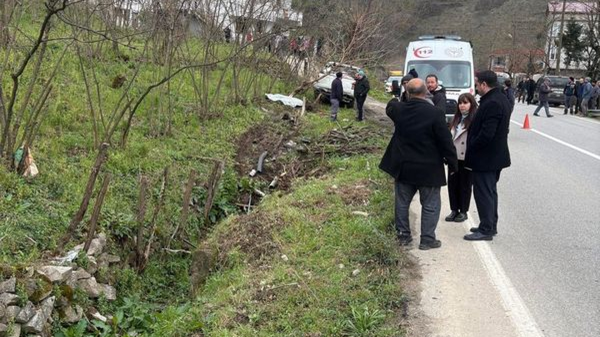 Giresun'da Köpekten Kaçan Pikap Yayaya Çarptı: 1 Kişi Hayatını Kaybetti