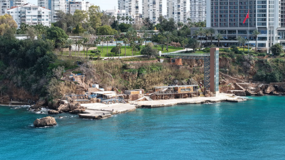 Falezlerde 26 kaçak yapı