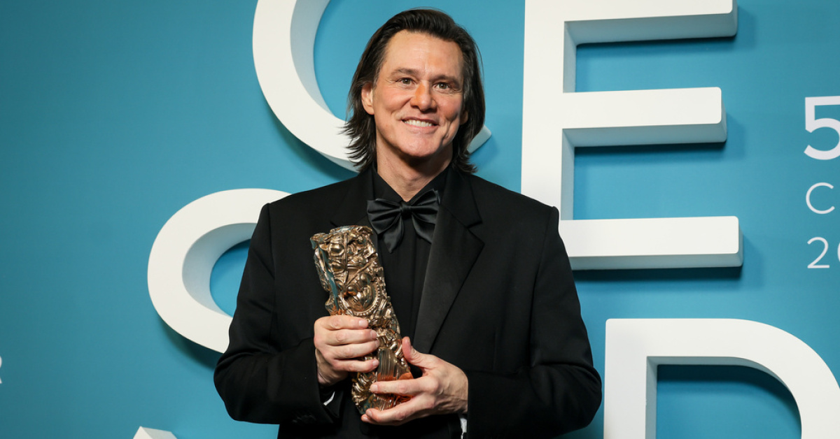 Jim Carrey César Ödülü Törenine Katıldı