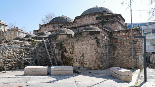 Gebze'nin tarihi hamamında restorasyon