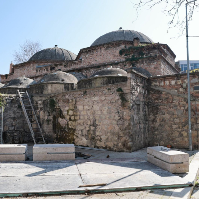 Gebze'nin tarihi hamamında restorasyon