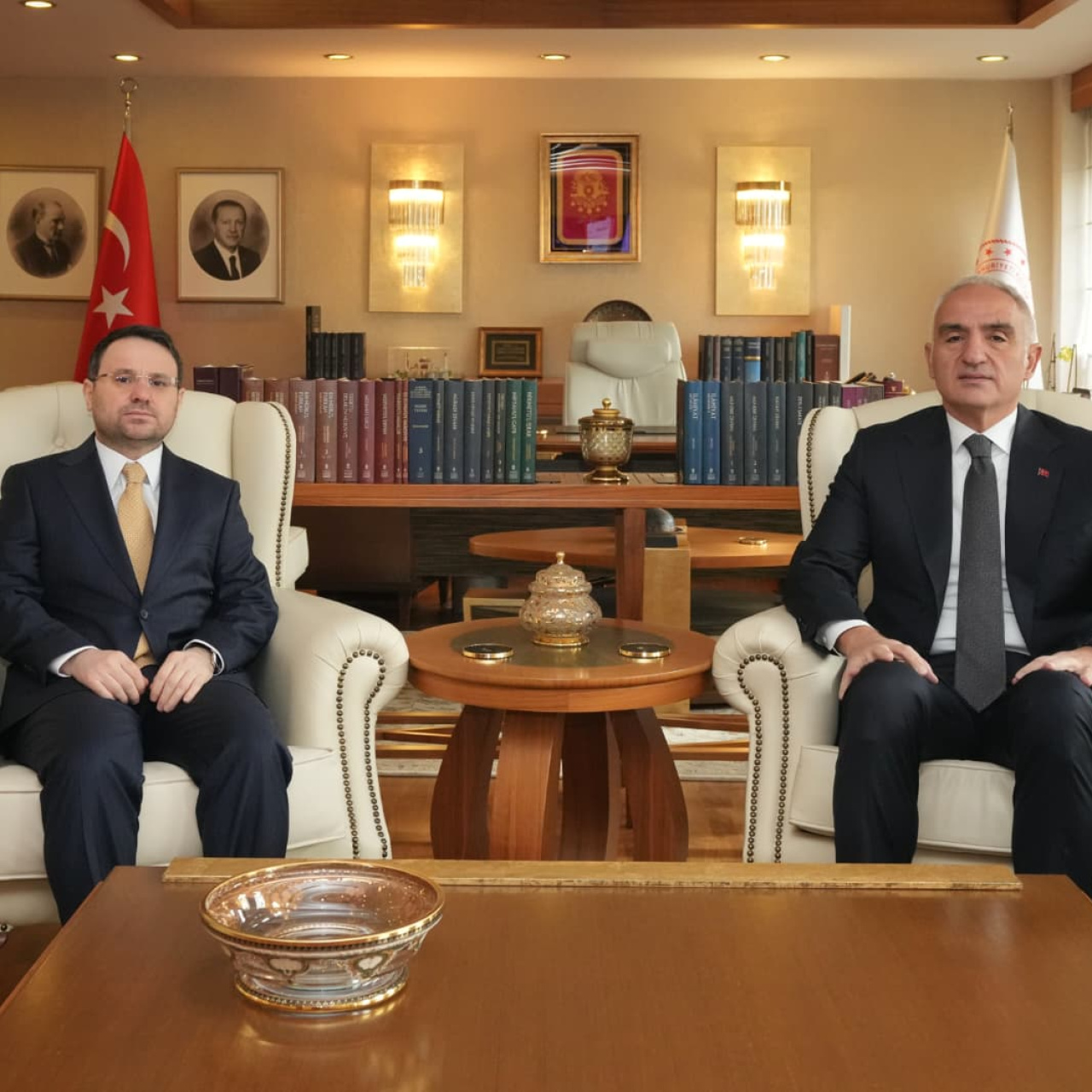 Gürlek'ten Ersoy'a ziyaret
