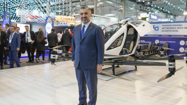 5G gökyüzüyle buluşuyor uçan taksileri Türk teknolojisi yönetecek