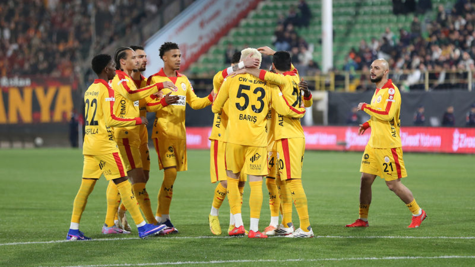 Galatasaray, Alanyaspor'u Yenerek Ziraat Türkiye Kupası'nda 4'te 4 Yapmayı Hedefliyor