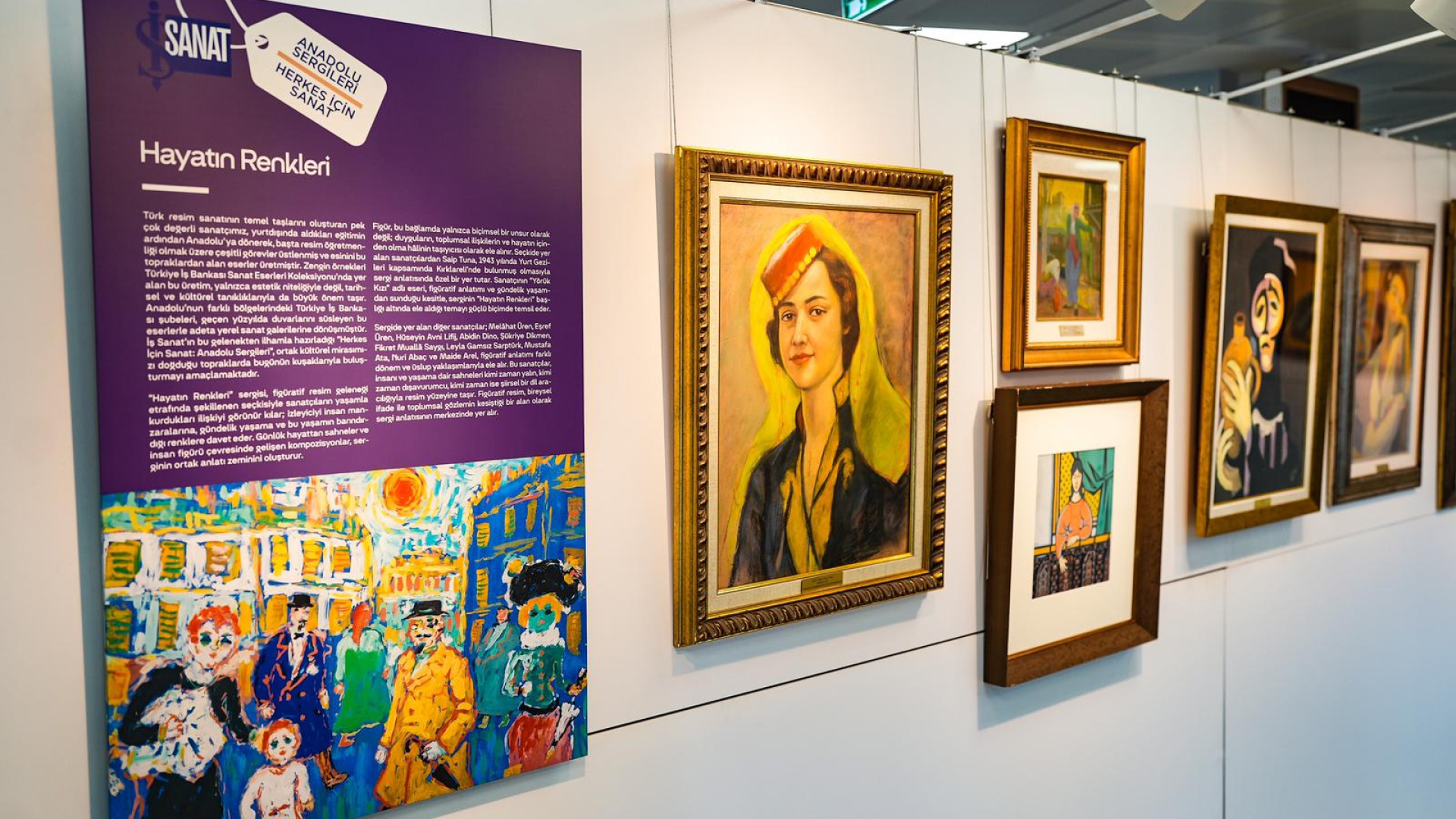 İş Sanat Anadolu Sergileri Lüleburgaz'da Sanatseverlerle Buluştu