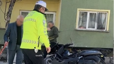 Polisten kaçarken kaza yapan motosikletli öldü