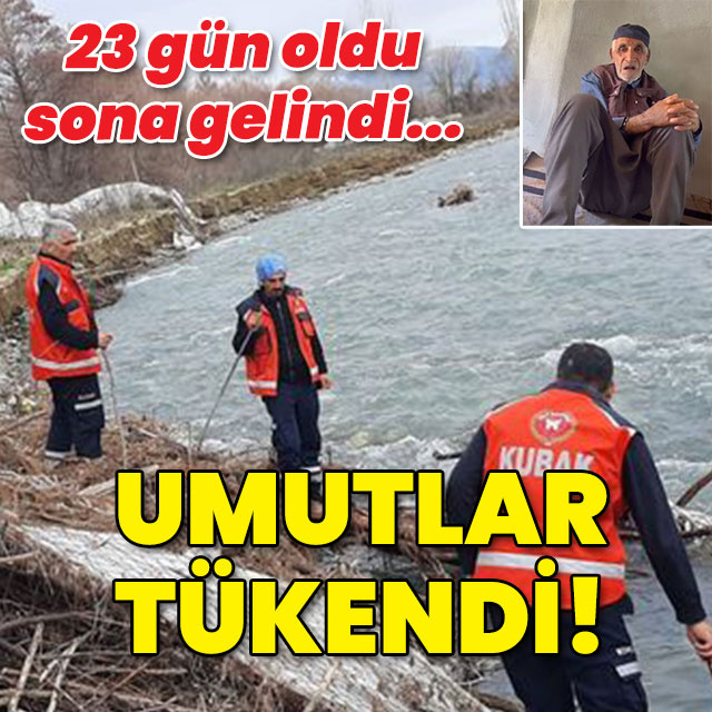 Umutlar tükendi... Sona gelindi!