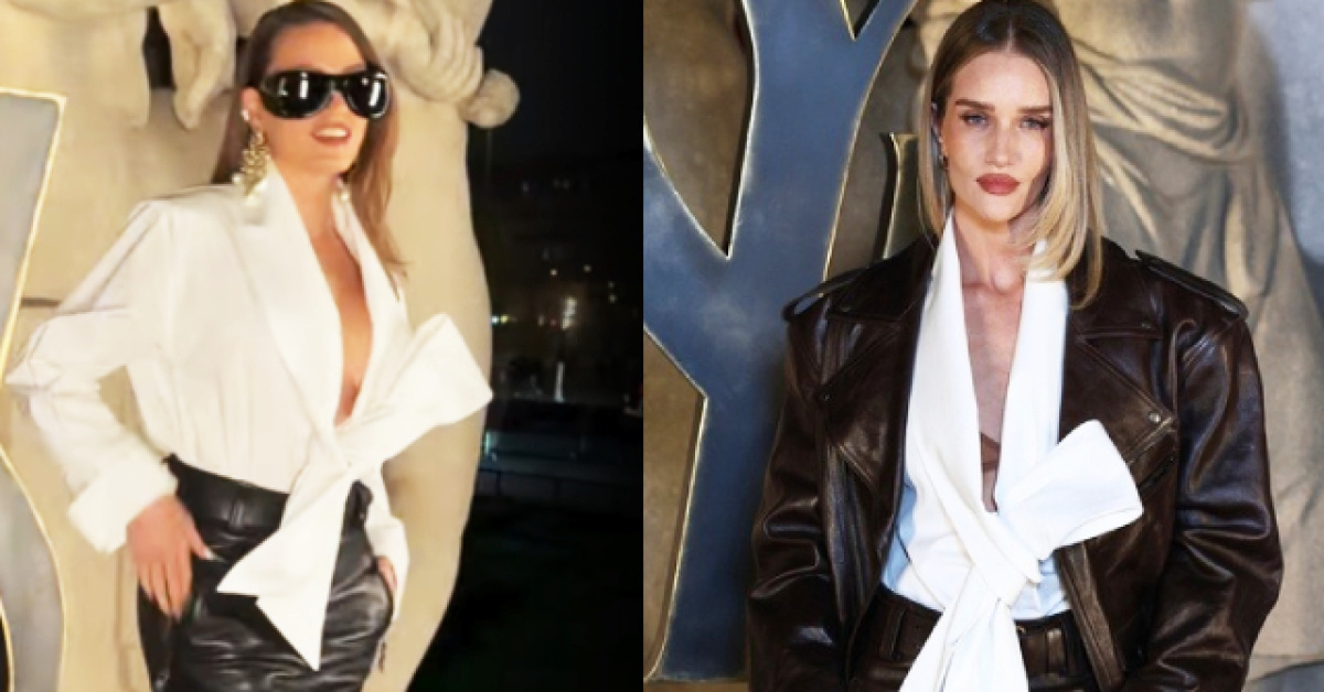 Serenay Sarıkaya, Paris Moda Haftası'nda Rosie Pişti