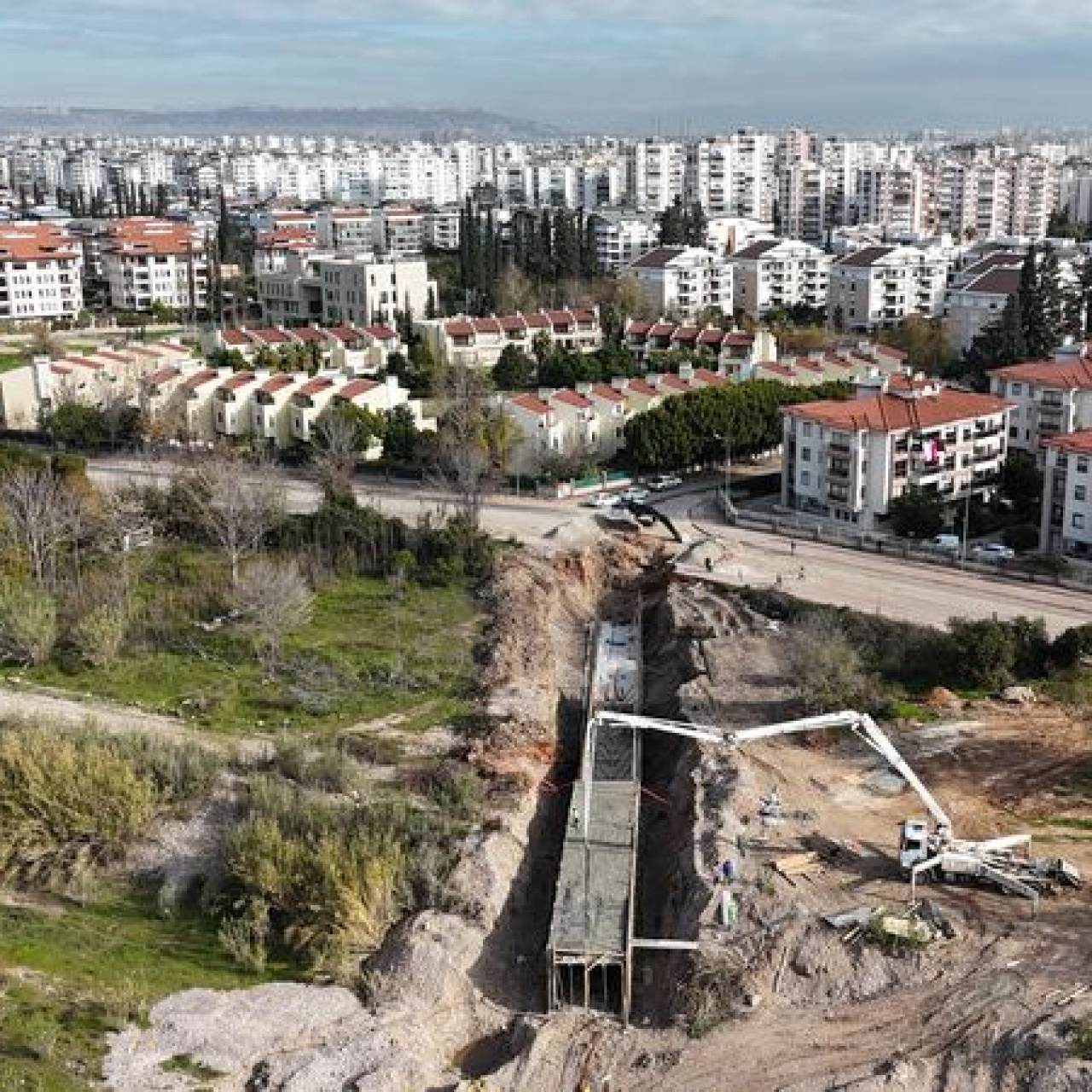 Konyaaltı'na yağmursuyu yatırımı