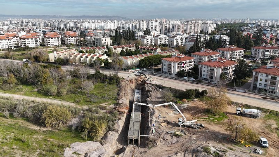 Konyaaltı'na yağmursuyu yatırımı