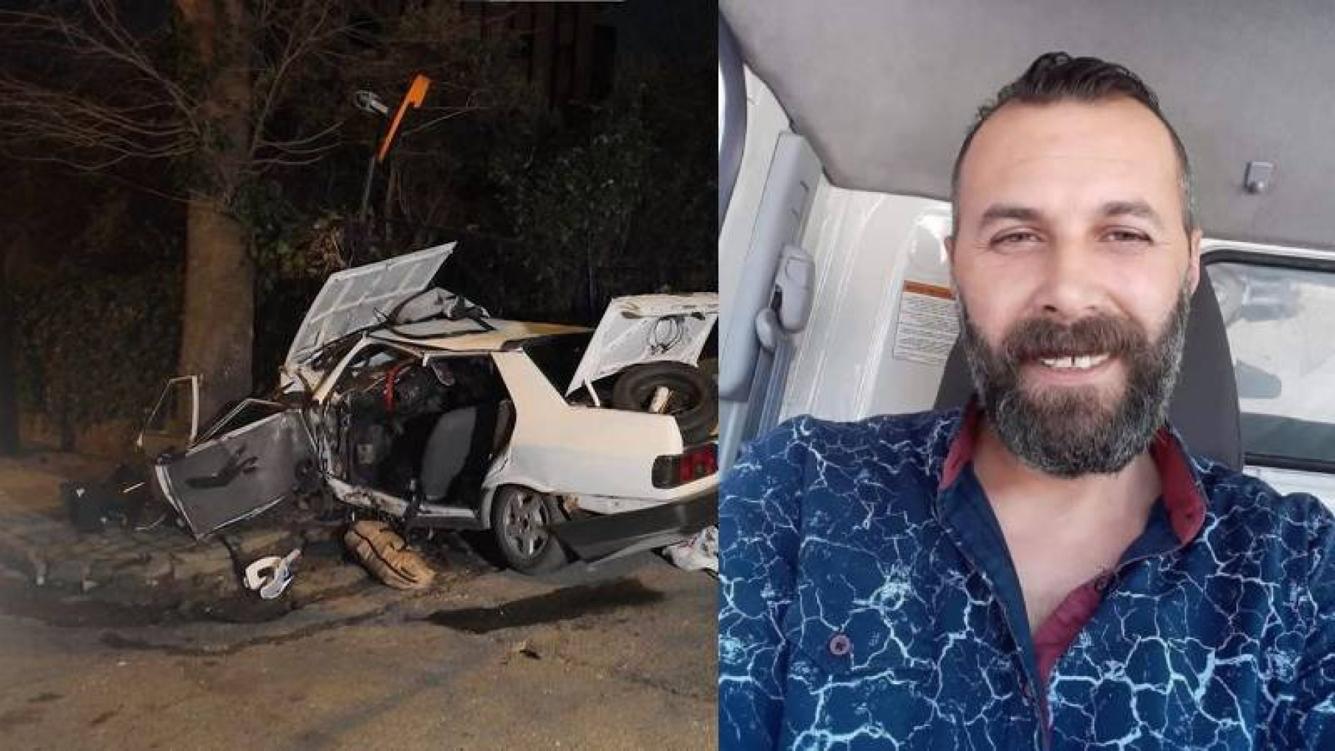 Kartal'da Hız Faciası: Yokuş Aşağı Kazada Araç Hurdaya Döndü, Sürücü Hayatını Kaybetti