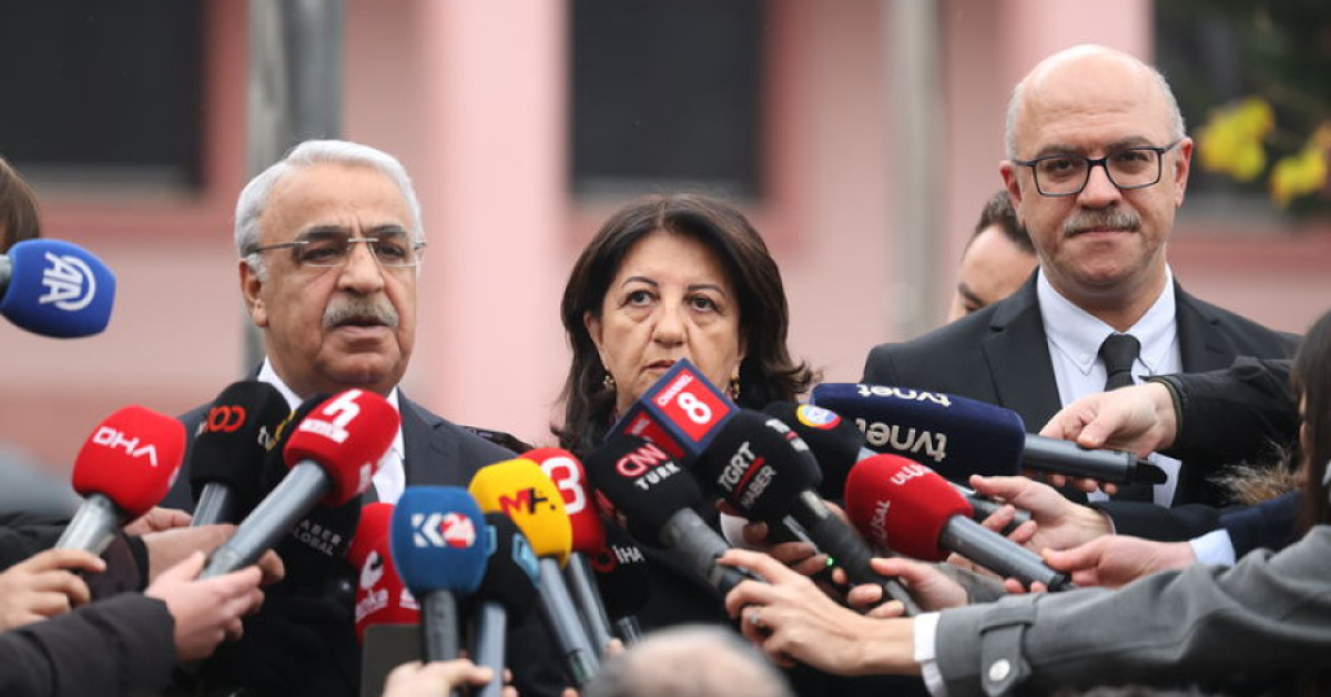 DEM Parti İmralı Heyeti, Bakanlar ile Görüşüldü