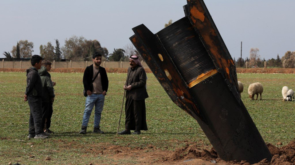Suriye'nin Kamışlı kentine füze düştü
