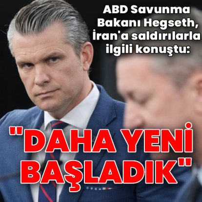 ABD Savunma Bakanı: Yavaşlamıyoruz, hızlanıyoruz