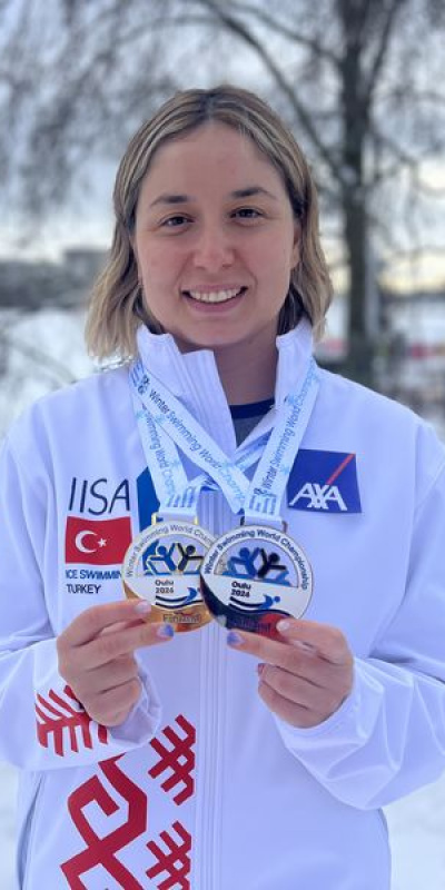 Bengisu Avcı, Finlandiya'da dünya rekoru kırdı!