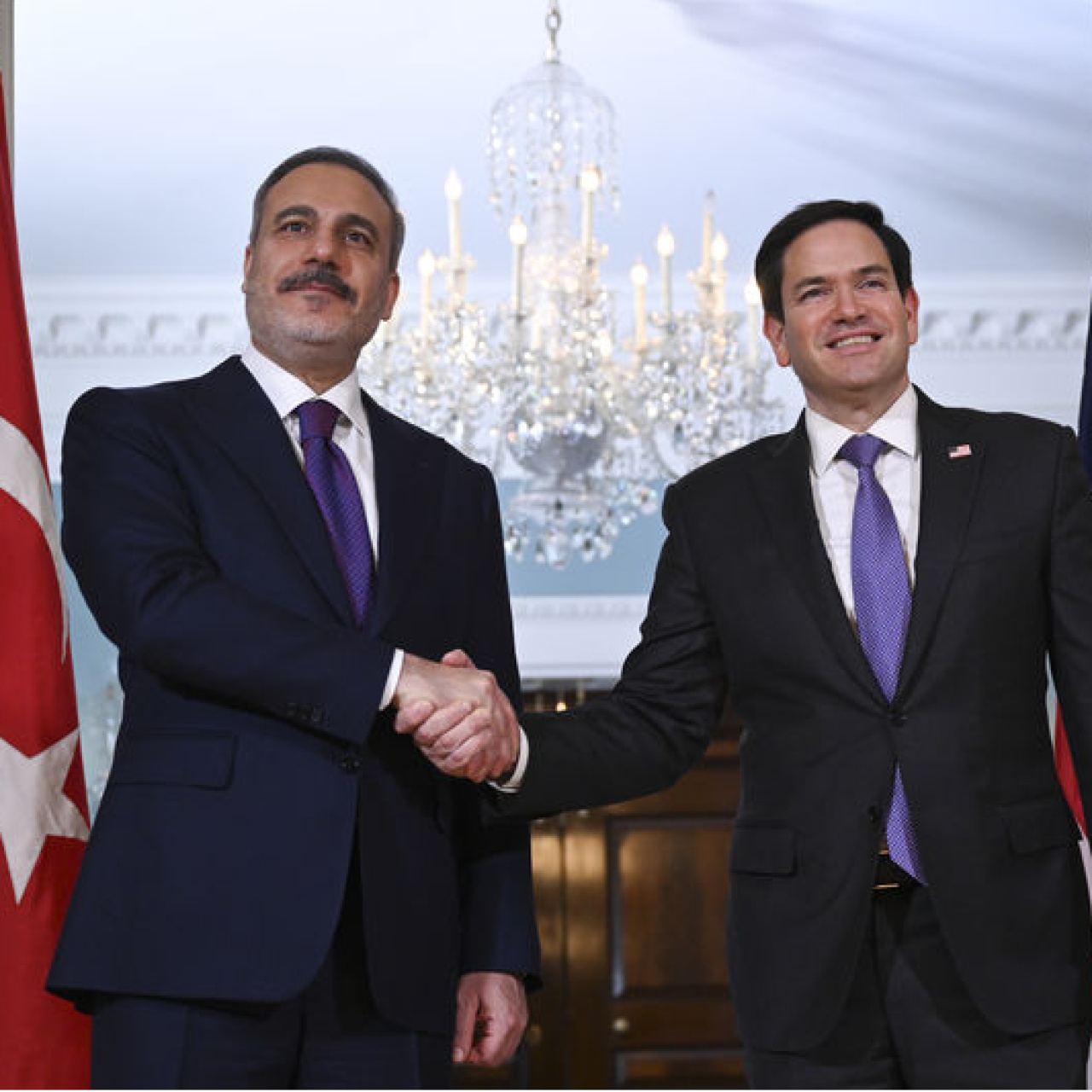 Bakan Fidan, ABD'li mevkidaşı ile görüştü