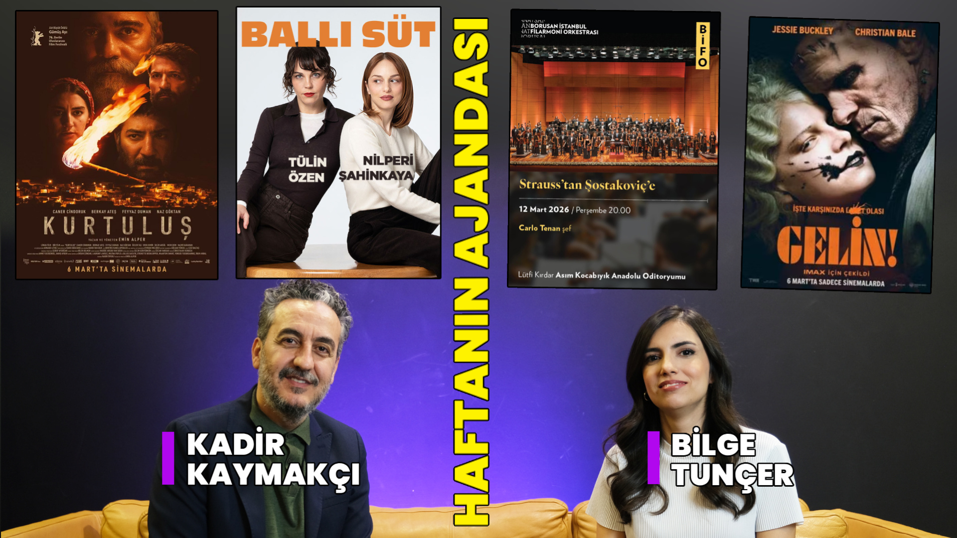 Kurtuluş Sinemada, Ballı Süt Sahnede: İşte Haftanın Kültür Sanat Ajandası