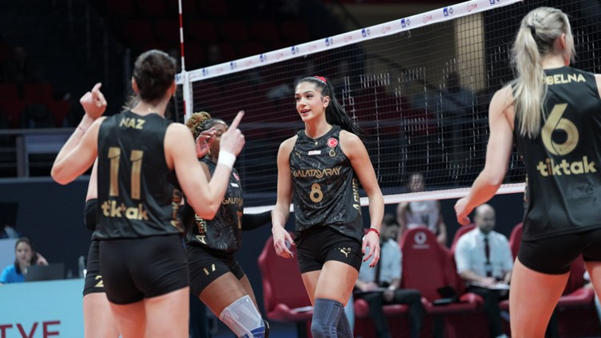 Galatasaray Daikin, Kupa Voley'de Kuzeyboru'yu 3-0 Geçerek Yarı Finalde