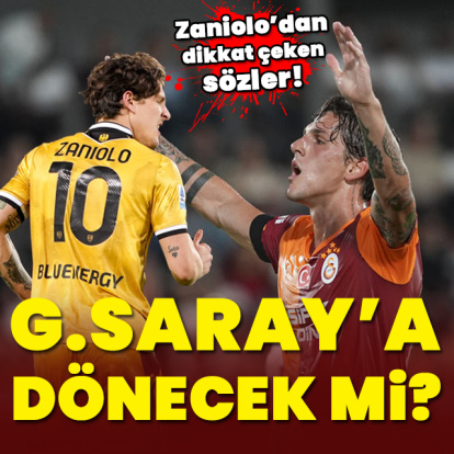 Zaniolo G.Saray'a dönecek mi?