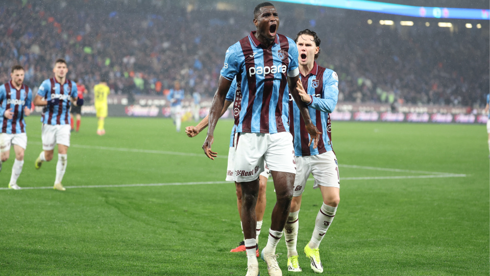 Trabzonspor'un golcü sezonu!
